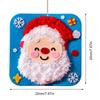 DIY Christmas Embroidery Kit Multi-Purpose Lovely Animal Embroidery  Set Xmas Felt Sewing Craft for Adults Beginners