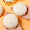 Bun Squeeze Toy with Steamer Anxiety Stress Relief Dough Ball Pinch Sensory Toy Kids Teens