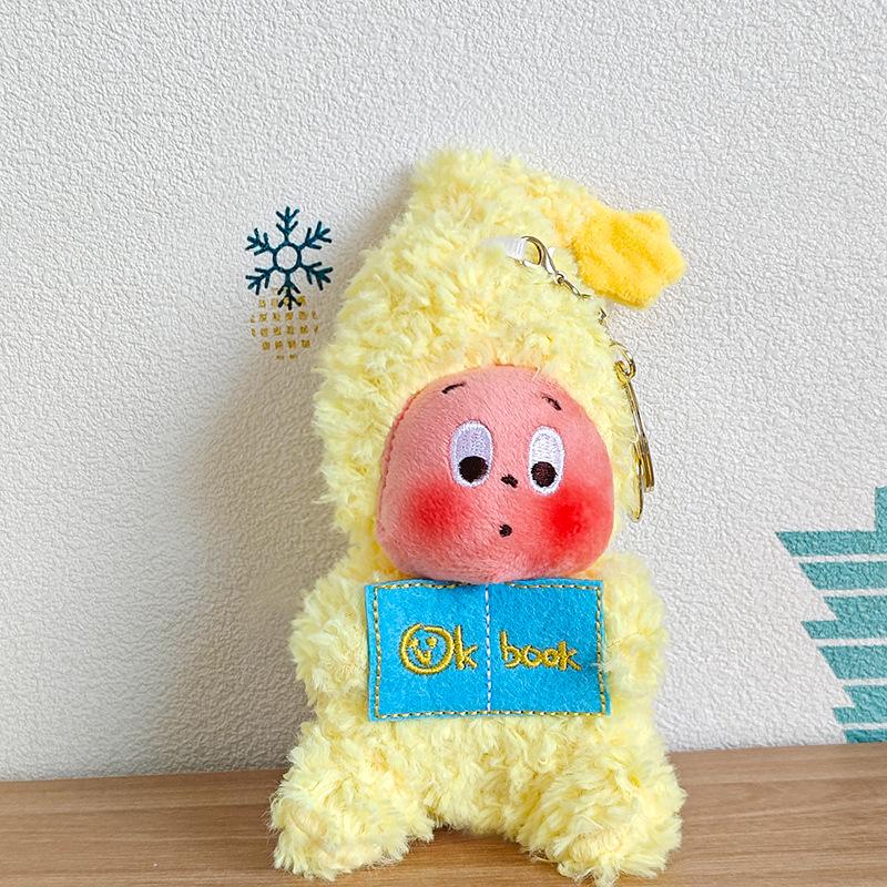 Bikini Bottom Funny Plush Fish Pendant Toy Charm