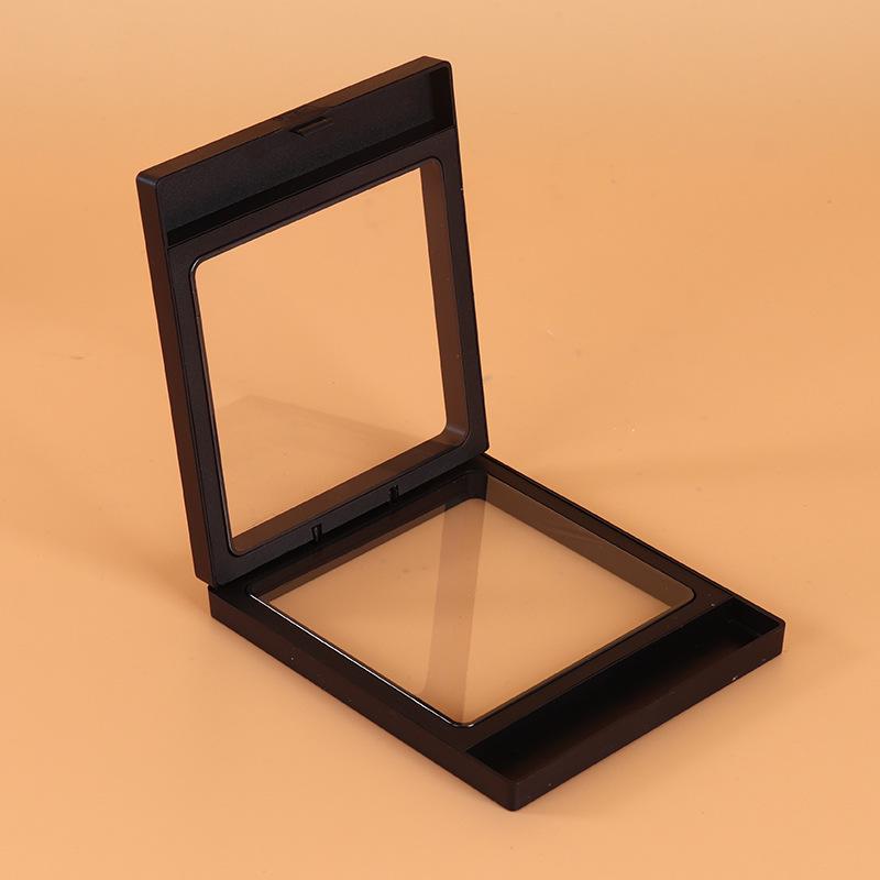 Jewelry Display Box with 3D Elastic Film - Transparent Suspension Gift Packaging
