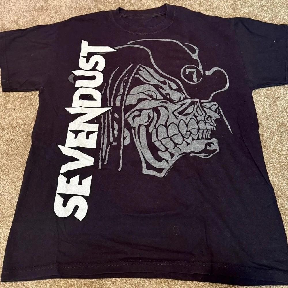 VTG 2013 Sevendust Band  US Tour For Fans Black S to 5XL Shirt ZL659 M