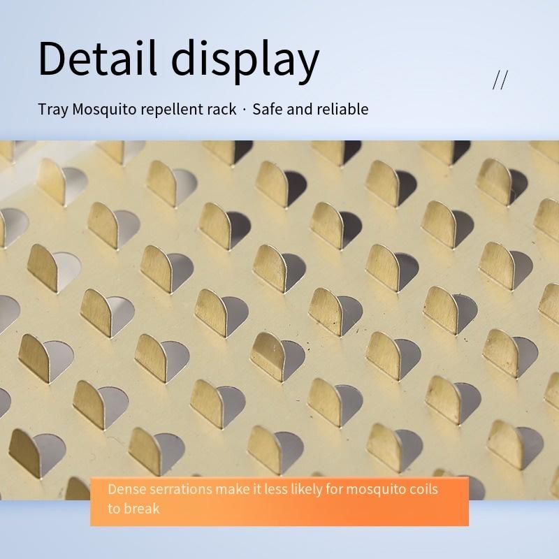 1PC Creative Mosquito Coil Box Tray Shelf Household Sandalwood Box Seat Belt Cover Portable Fireproof Ash Box Mosquito Coil Bracket