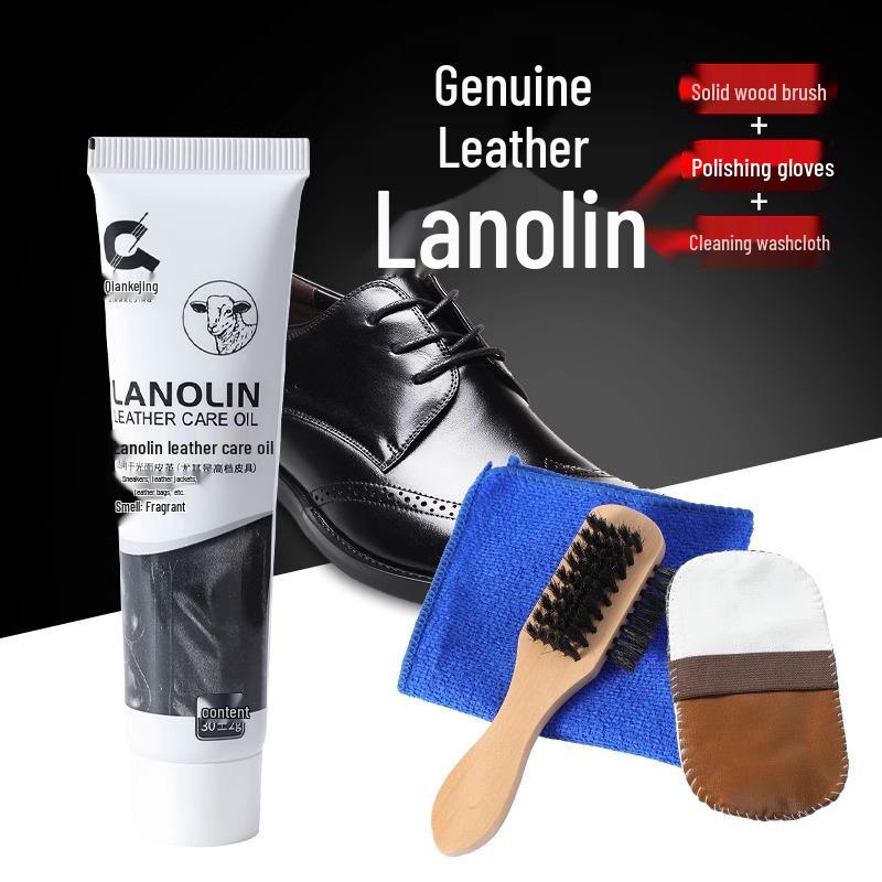 

Black Leather Shoe Polish & Colorless Leather Care Set - Newcomer Discount