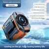 Portable Waist Fan With Led Display For Outdoor Cooling And Highspeed Power