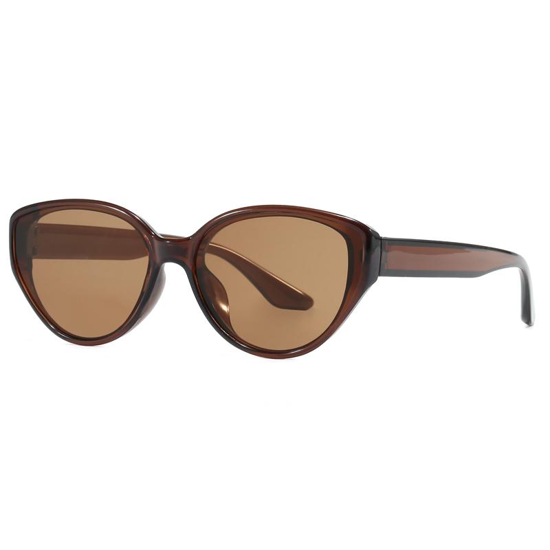 

Cat Eye Large Frame Sunglasses Women Classic Fashion New Retro Sun Glasses INS Thick Frame Eyeglasses Men Unisex