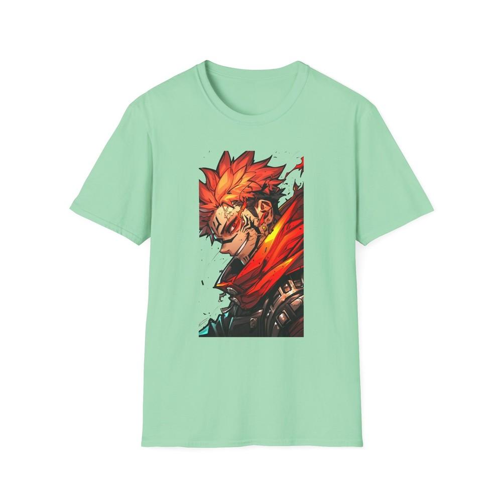 Anime Soft TShirt Jjk Sukuna Work Art 1 Unisex Jl Anime Front Printed Tee S