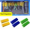 Plier Organizer Rack 10 Slots Space-Saving Keep Pliers Cutters Wrench Organized In Tool Drawer Toolbox Garage Tool Storage Shelf