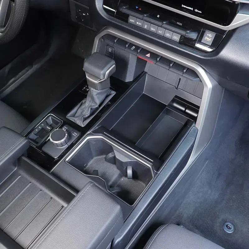 Interior Car Accessories For Toyota Tundra Sequoia -2026 ABS Car Central Control Storage Box Multi-Function Storage Box