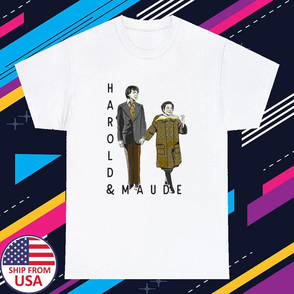Harold and Maude Poster Men s White Size S-5XL S