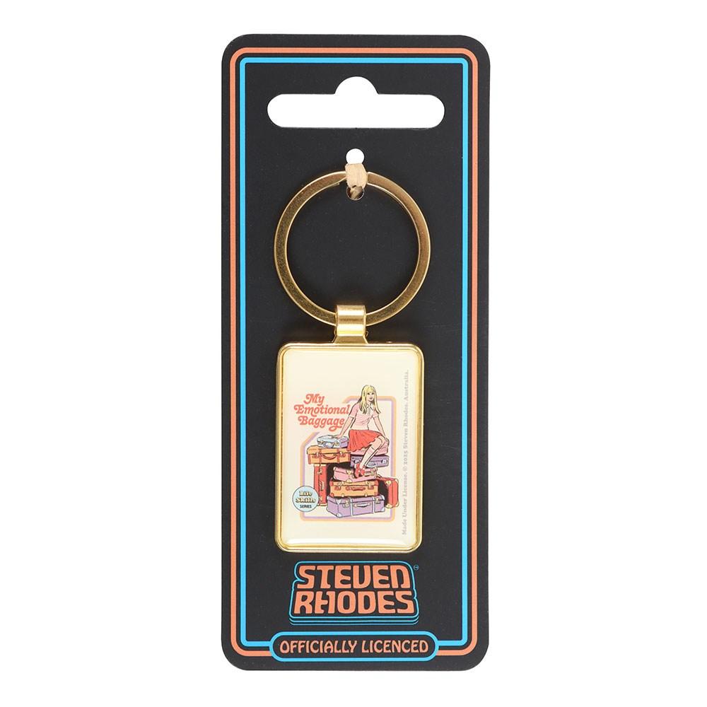 Steven Rhodes My Emotional Baggage Keyring