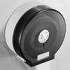 Wall Mounted Large Roll Toilet Paper Holder Dust Proof Cover Space Saving Design Easy Installation For Public Bathroom