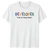 Developer Code Eat Debug Repeat Unisexs TShirt Unisexs Tee Graphic Top