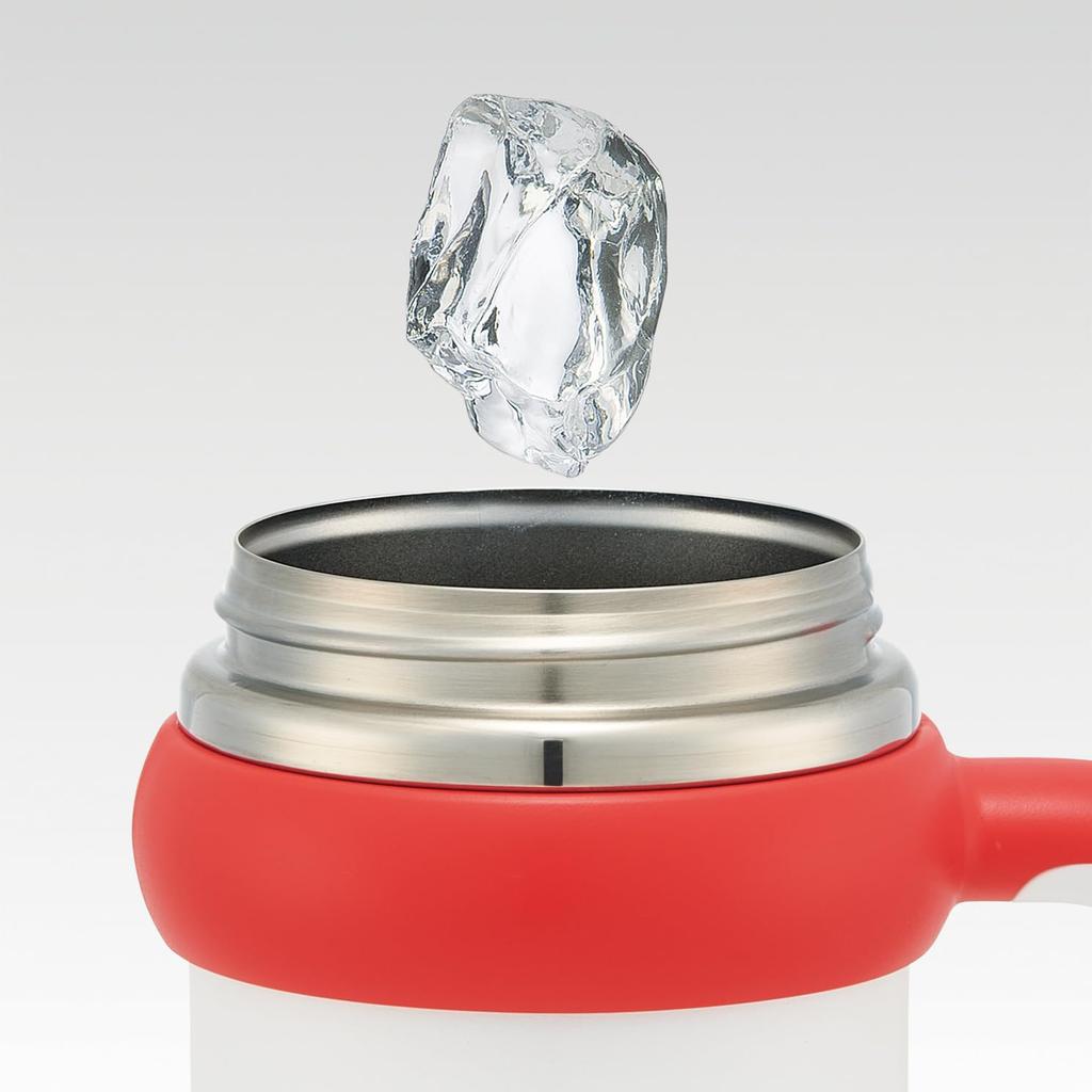 Skater Straw with Direct Sanrio Hello Kitty Puffy Balloon Tumbler, 830ml, Insulated, Cold/Hot, Handle, 2-Way, Drinking, Design, STSTB9-A