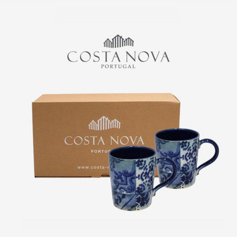 [Costa Nova] Lisboa 520ml Mug 2-piece Gift Set
