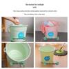 Plastic Wash Basin and Bucket Set