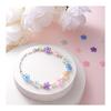 Beadthoven Approx. 50pcs Mixed Color Cherry Blossom Resin Beads Flower Spacer Beads Cute Floral Charms for Jewelry Making DIY Crafts Earrings