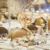 Cristalli Pendenti per Centrotavola Ghirlanda di Perline Acriliche a Forma di Lampadario Filamenti Decorazioni a Prisma Matrimonio Festa Albero di Natale Ornamento Trasparente Made in Taiwan