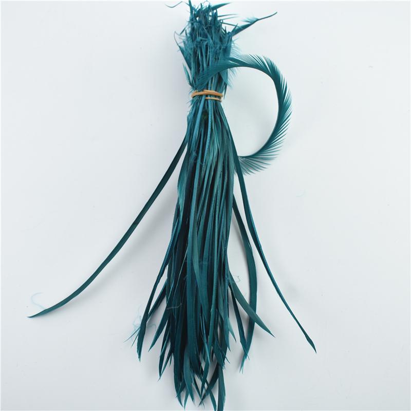 Färgade Naturliga Gåsfjädrar För Hårhantverk Fjädrar För Smyckestillverkning Flugbindningsmaterial Dekoration Karneval Drömfångare