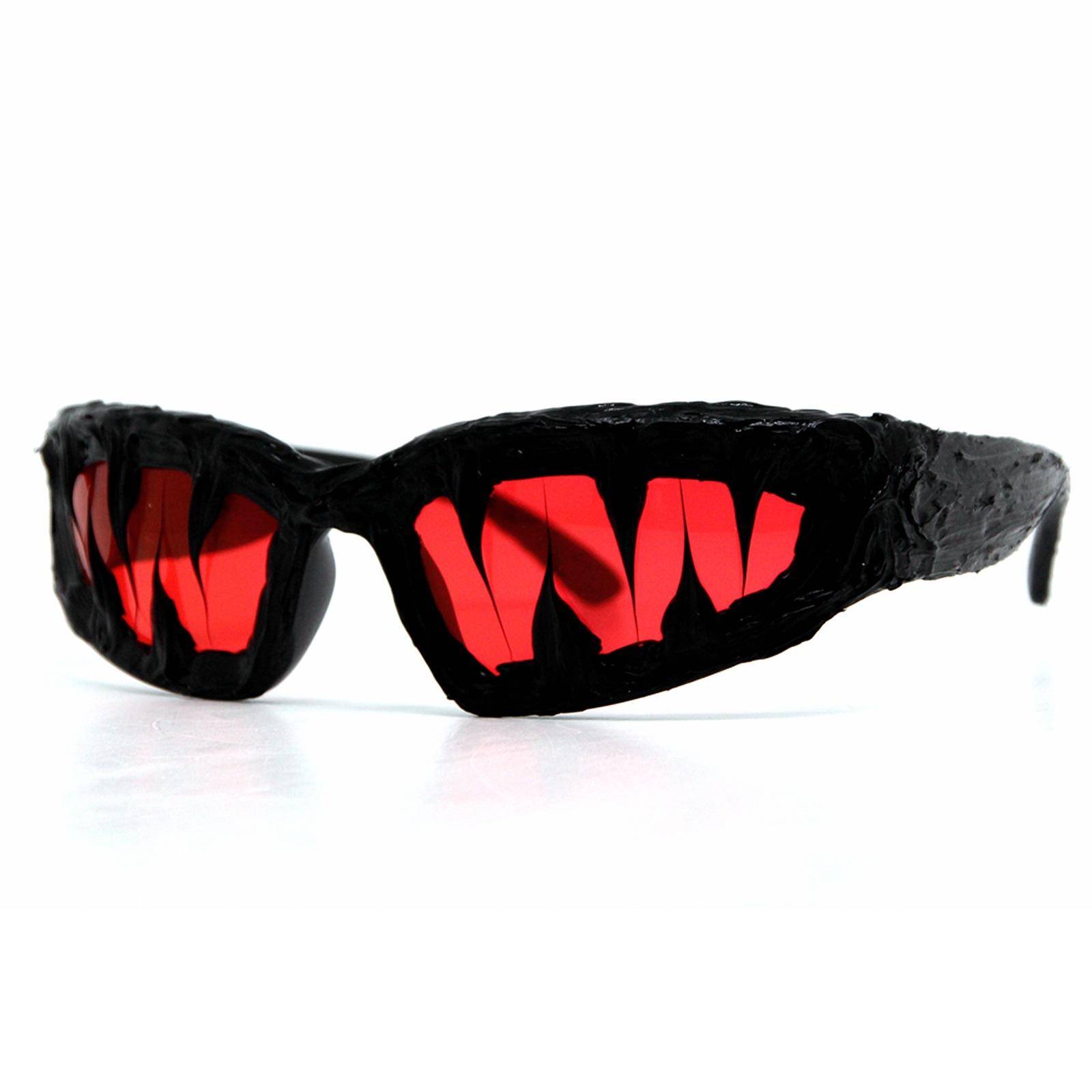 

2026 Steampunk Shark Tooth Sunglasses Small Frame Resin Accent Unisex Vintage Inspired Glasses for Themed Cosplay Events Hip Hop