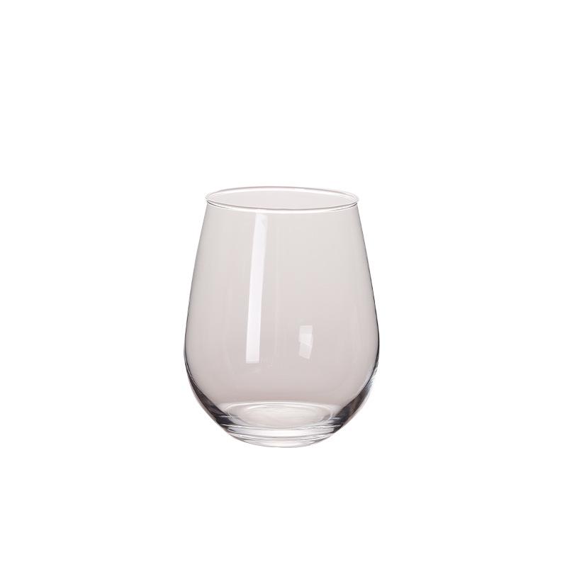 Egg-Shaped Glass for Water, Milk, Juice, Beer, or Cocktails