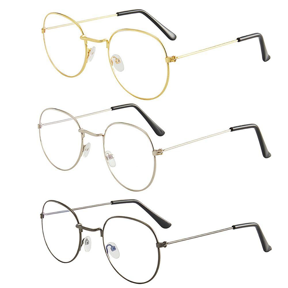 

Doll Accessories Plush Duck Doll Eyeglasses Doll Decoration Toys Round Glasses Changing Clothes