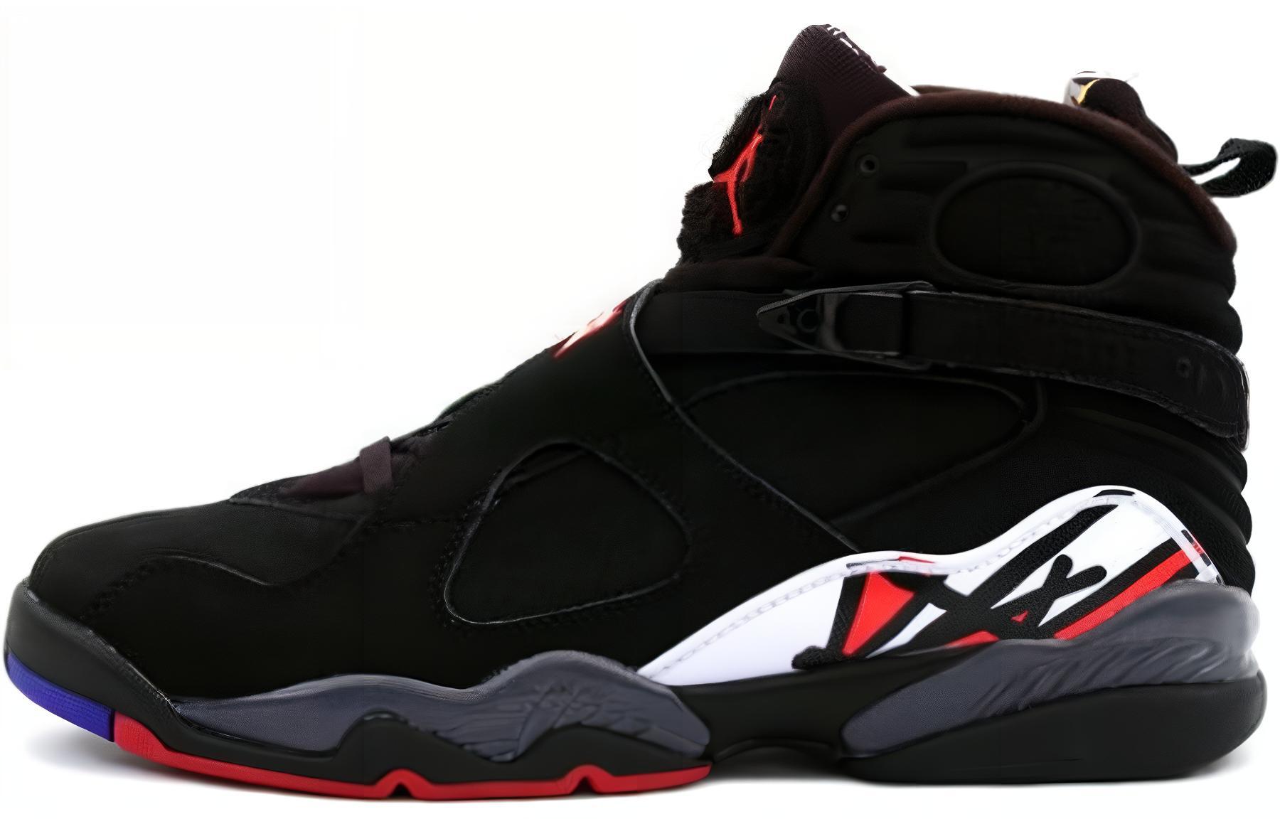 Jordan 8 Retro Playoffs 2007 305381-061 45 black
