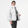 Tanboer Women's Hooded Short Puffer Down Jacket
