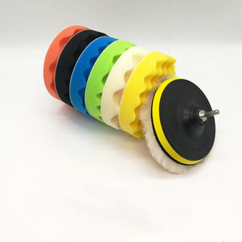 1 Set Buffing Sponge Polishing Pad Hand Tool Kit for Car Polisher Compound Polishing