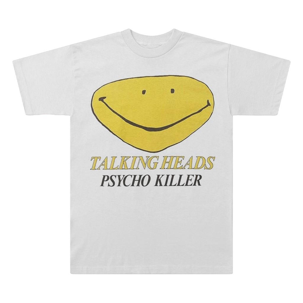 Talking Heads Smiley Face Psycho Killer Unisex S-5XL Shirt SB122 XXXXL