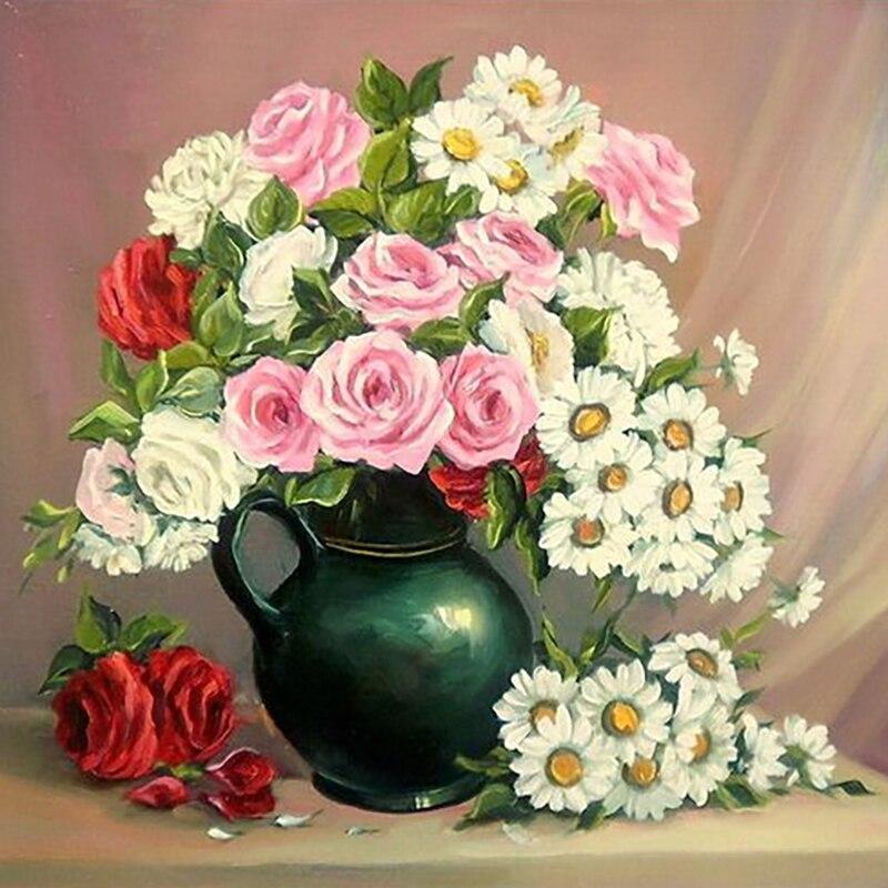 

5D DIY алмазная живопись, масляная краска, фрукты, алмазная вышивка, пейзаж, вышивка крестиком, полная круглая дрель, ручная работа, домашний декор, подарок Full Round 20x20CM