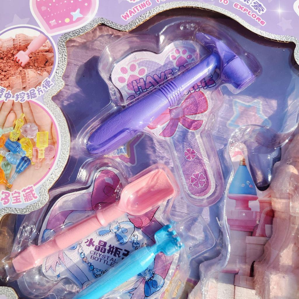 Archaeological Castle Excavation Fun: Educational Treasure Digging Toy for Kids
