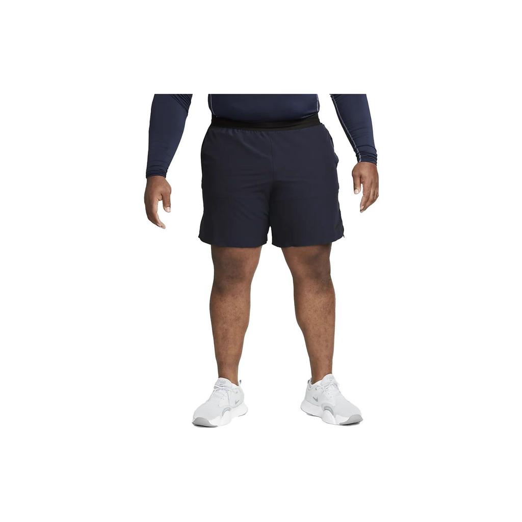 Nike Dri-FIT Flex Rep Pro Collection Color Blocked Elastic Waist Casual Sports Shorts Men shorts Dark-Blue DD1700-451