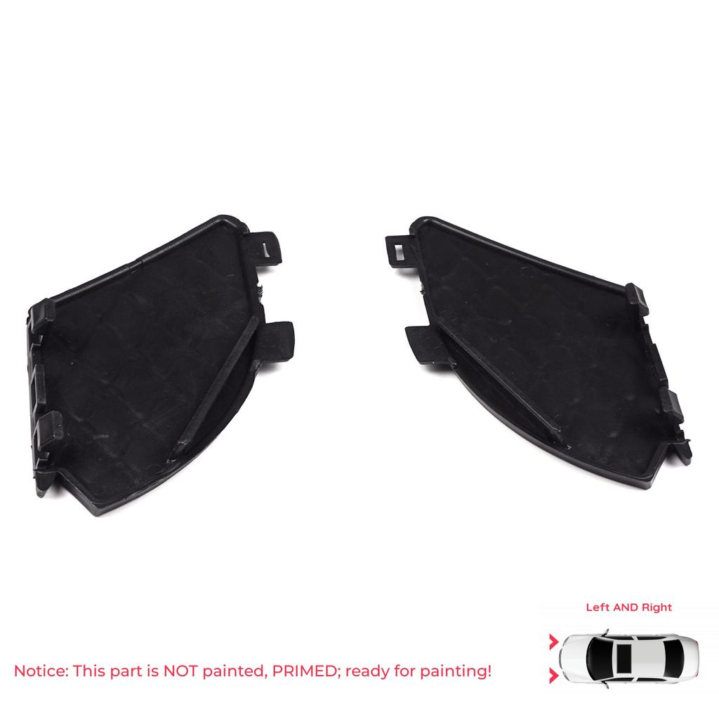 ESP1099 Front Bumper Lower Grille Fog Light Cover Left Right A2108850253 153 for Mercedes E W210 E320 E430 E55 AMG 1999-2003