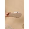Woven Slide Sandals for Women Summer Flat Open Toe Casual Beach House Slippers