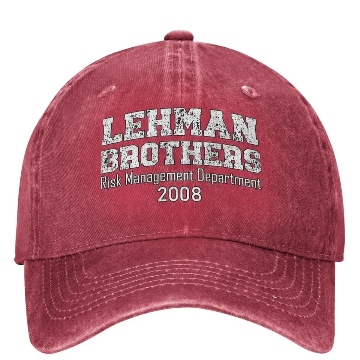 

Повседневная бейсболка Lehman Brothers Весенняя кепка для управления рисками 2008 года Кепка для дальнобойщика Солнцезащитный козырек для занятий спортом на открытом воздухе в стиле хип-хоп Adjustable& 8Y