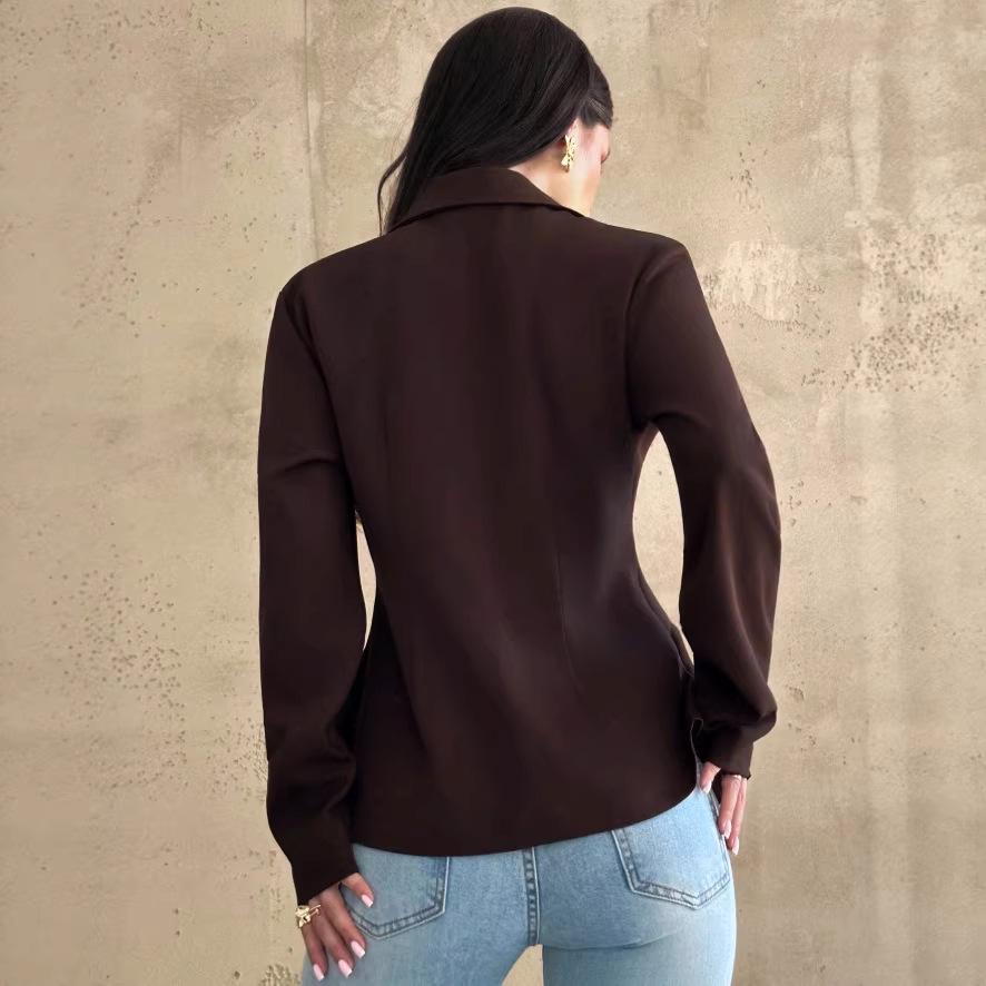 2026 New Style European and American Slim Fit Women's Suit Jacket - Fashionable Cardigan Top