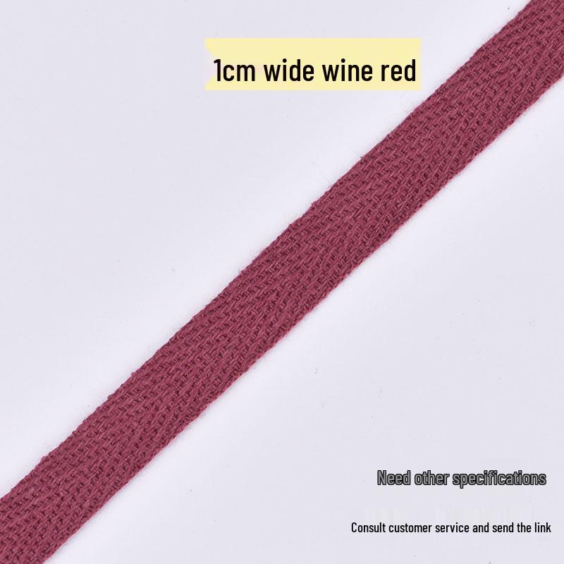 Herringbone Cotton Tape: Leg Wraps, Binding Straps & Edging Accessories