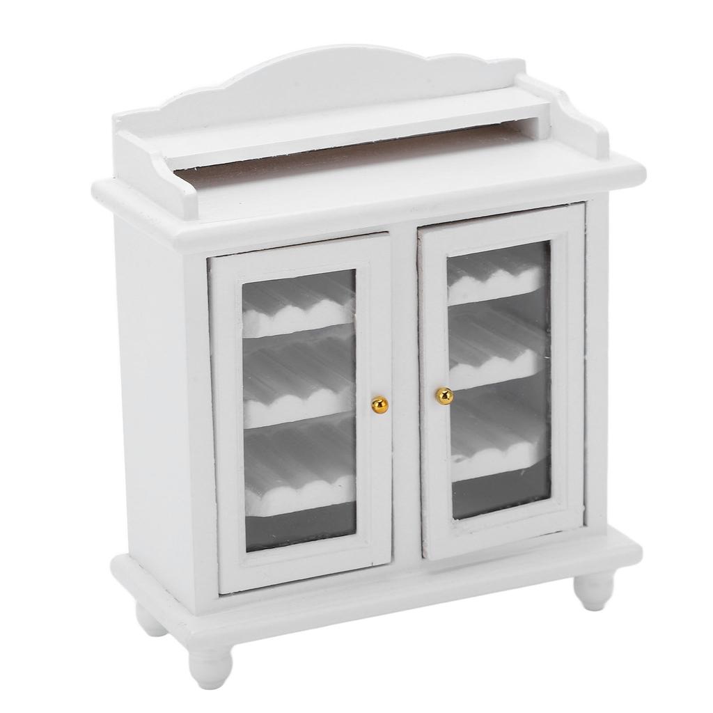 Wooden Cabinet Elegant Ature Cabinet Furniture for 1Celsius12 Doll House