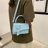 Minimalistische Handtasche für Damen, Neue vielseitige Handtasche 2025, Süßigkeitenfarbene stilvolle diagonale Umhängetaschen