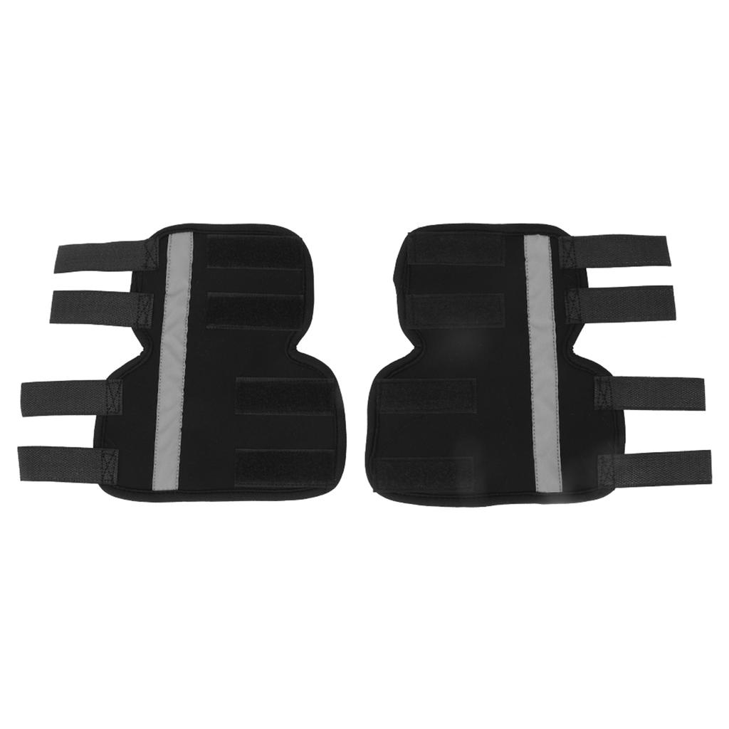 Dog Front Leg Brace,1 Pair Dog Elbow Protector,Elbow Support Wrap,Dog Knee(Black S)