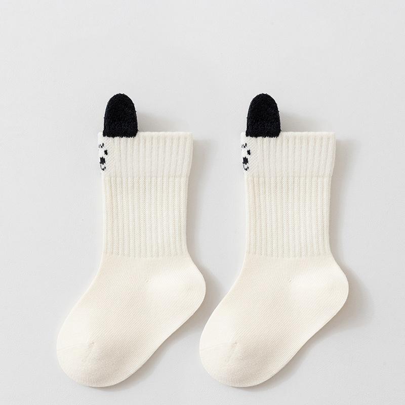 Cute Kids Socks For Girls Boys Soft Cotton Baby Toddler Boy Girl Sock Cartoon Children's Short Socks Autumn Winter 0-8Years New