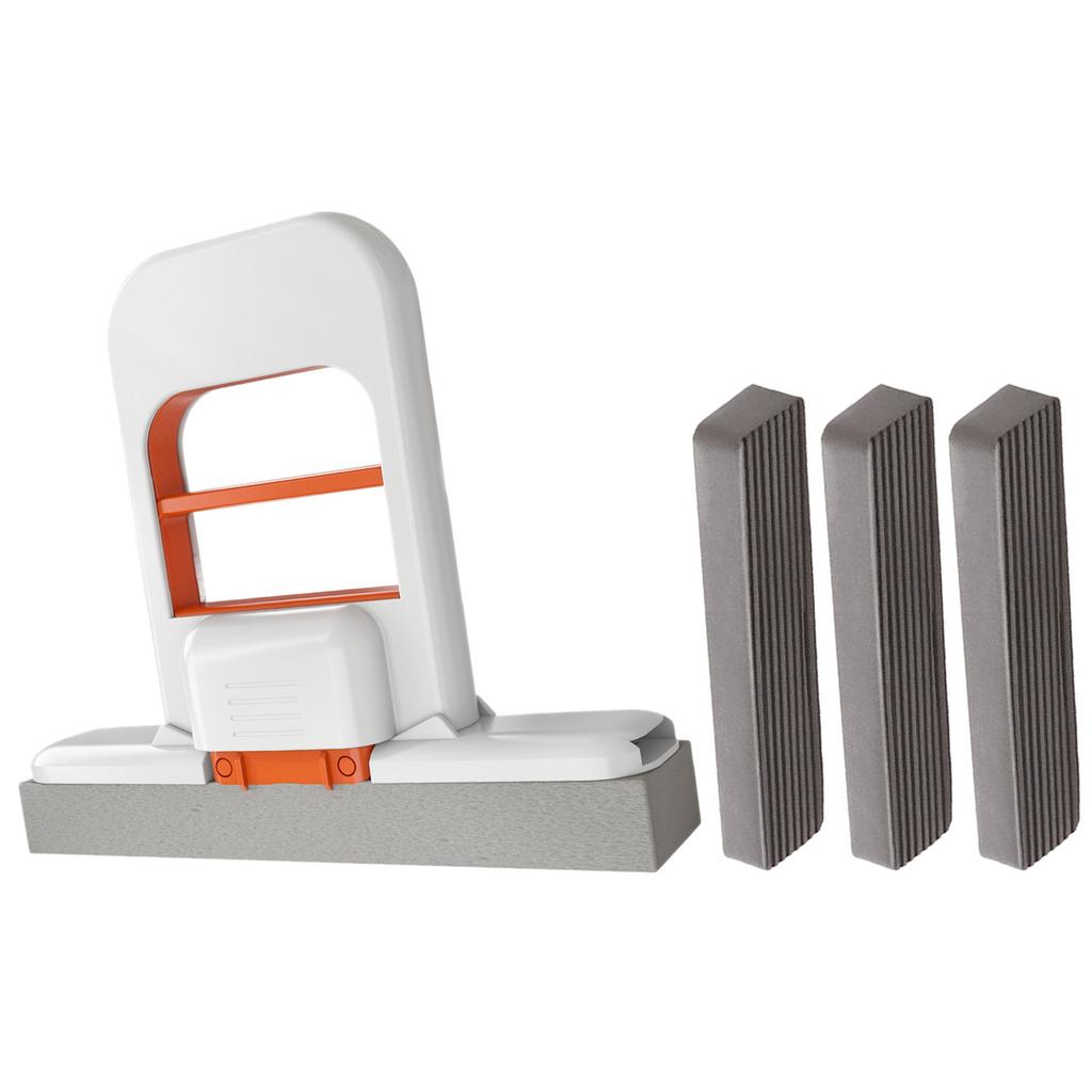 Compact Foldable Mini Desktop Mop For Quick Cleanup Absorbent PVA Sponge Safe On Glass And Mirror Handheld Cleaning Tool