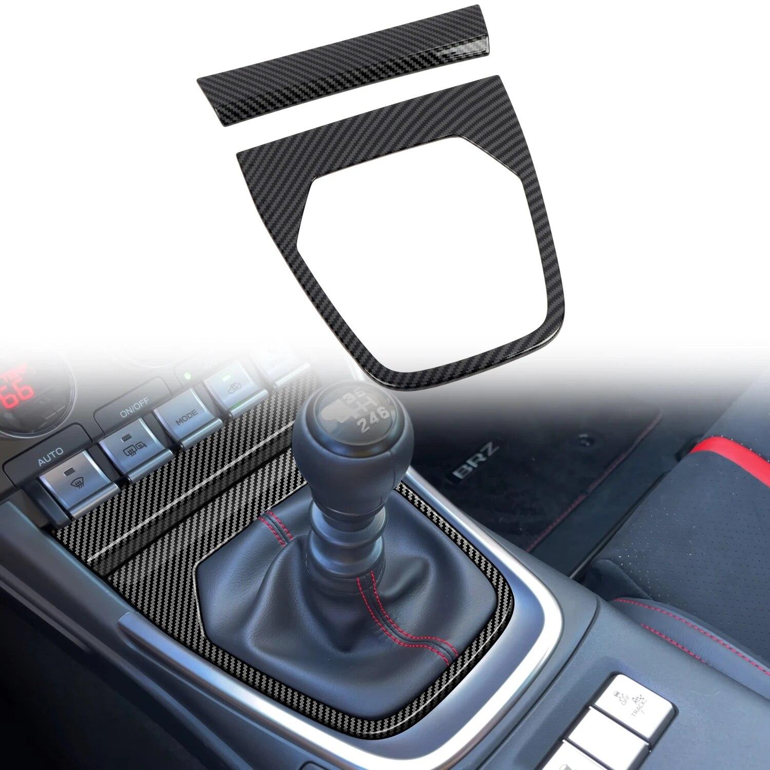 

Аксессуары для интерьера, центральная консоль, панель переключения передач, накладка, Стайлинг автомобиля для Toyota GR86/Subaru BRZ 2022 2023 carbon grain LHD