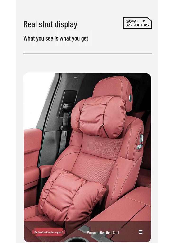 Compatible with Hyundai Car Headrests & Neck Supports: ix35, ix25, Elantra, Mingtu, Langdong Seats