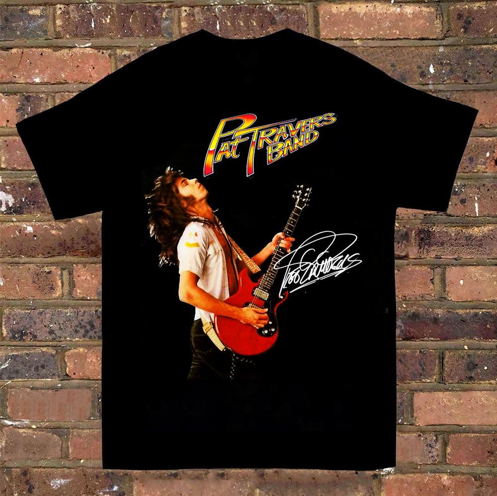 PAT TRAVERS Basic Cotton Black All Size Unisex T-shirt Unisex T-Shirt M