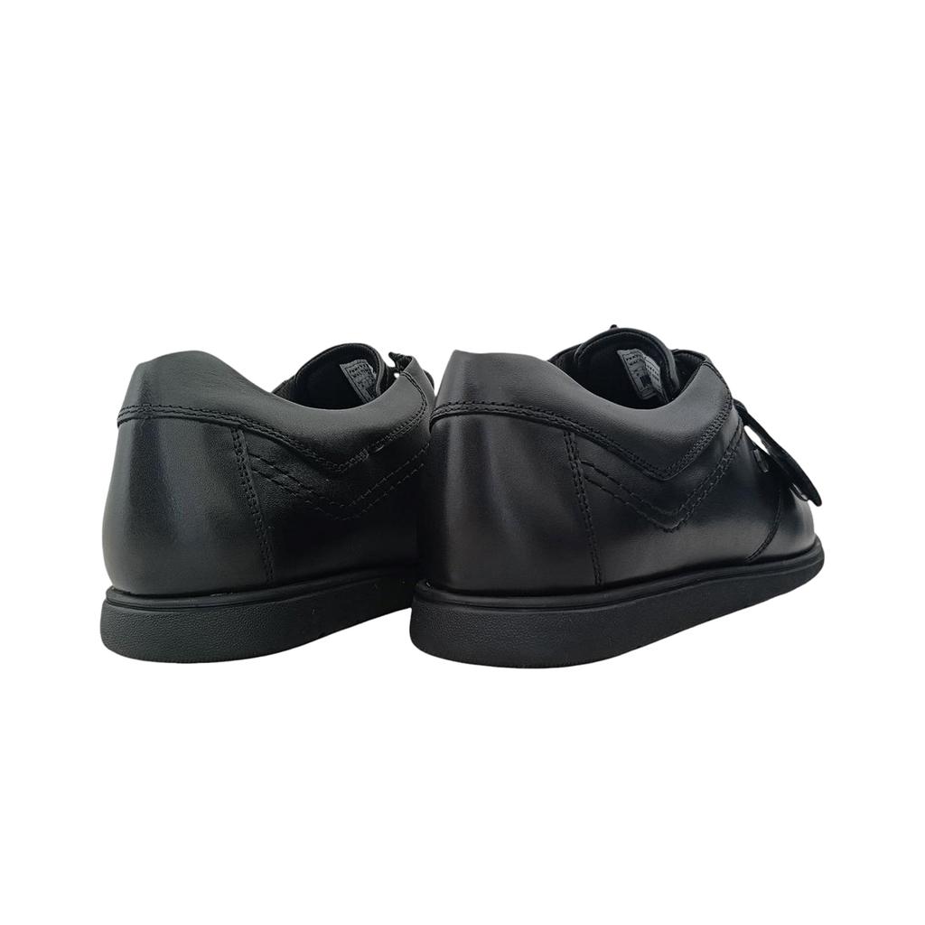 Pretty Green Mens Leather Work Flat Shoes