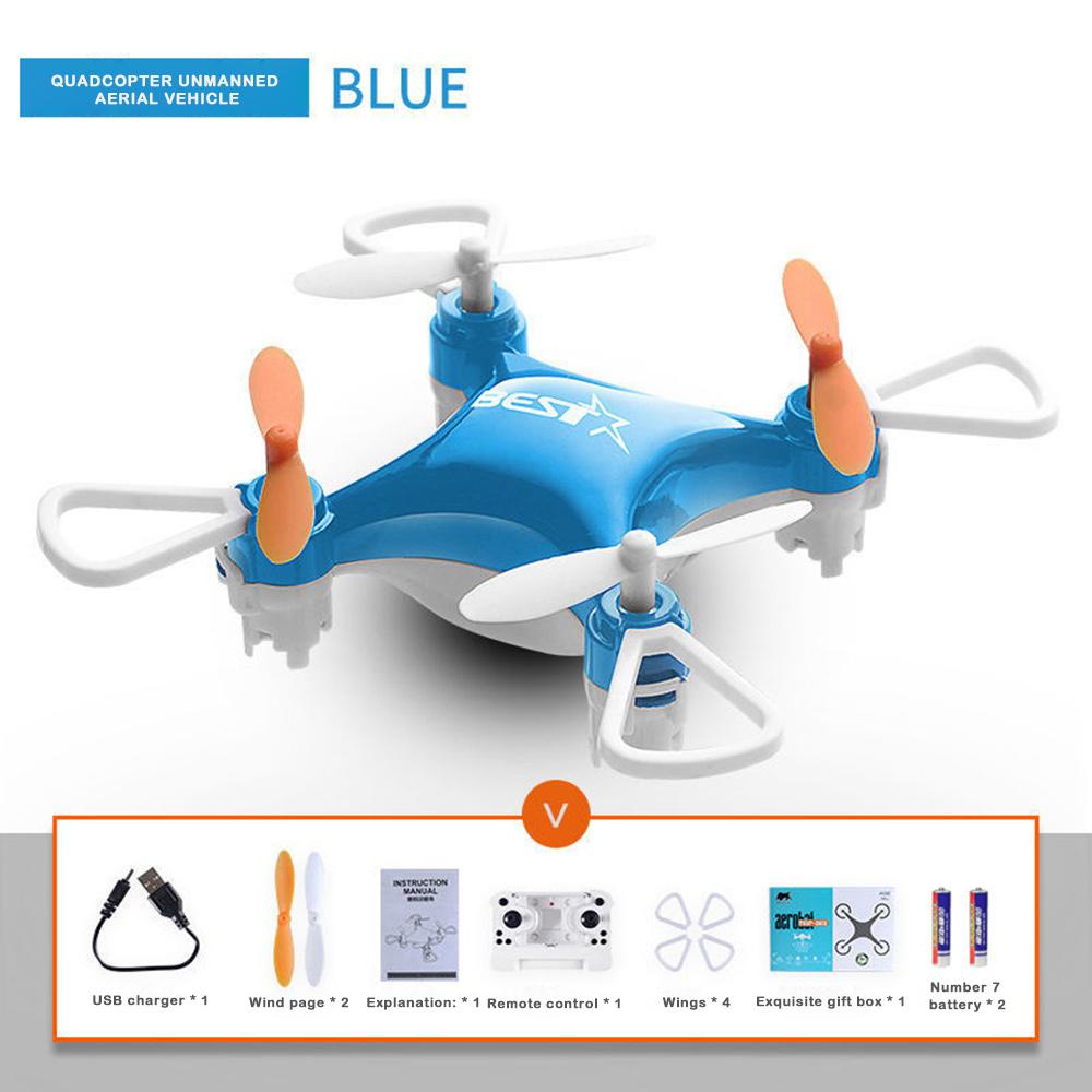 1Set 360 Degree Roll Children's Drone Toy One-touch Takeoff Landing Remote Control Quadcopter  Kids
