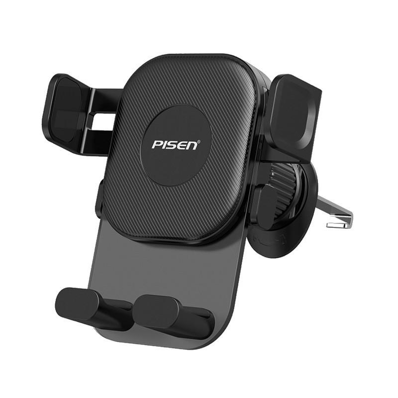 

PISEN Держатель для телефона в автомобиль с датчиком гравитации - Универсальное крепление на воздуховод Anti-shake mobile phone holder, TP-ZJ02