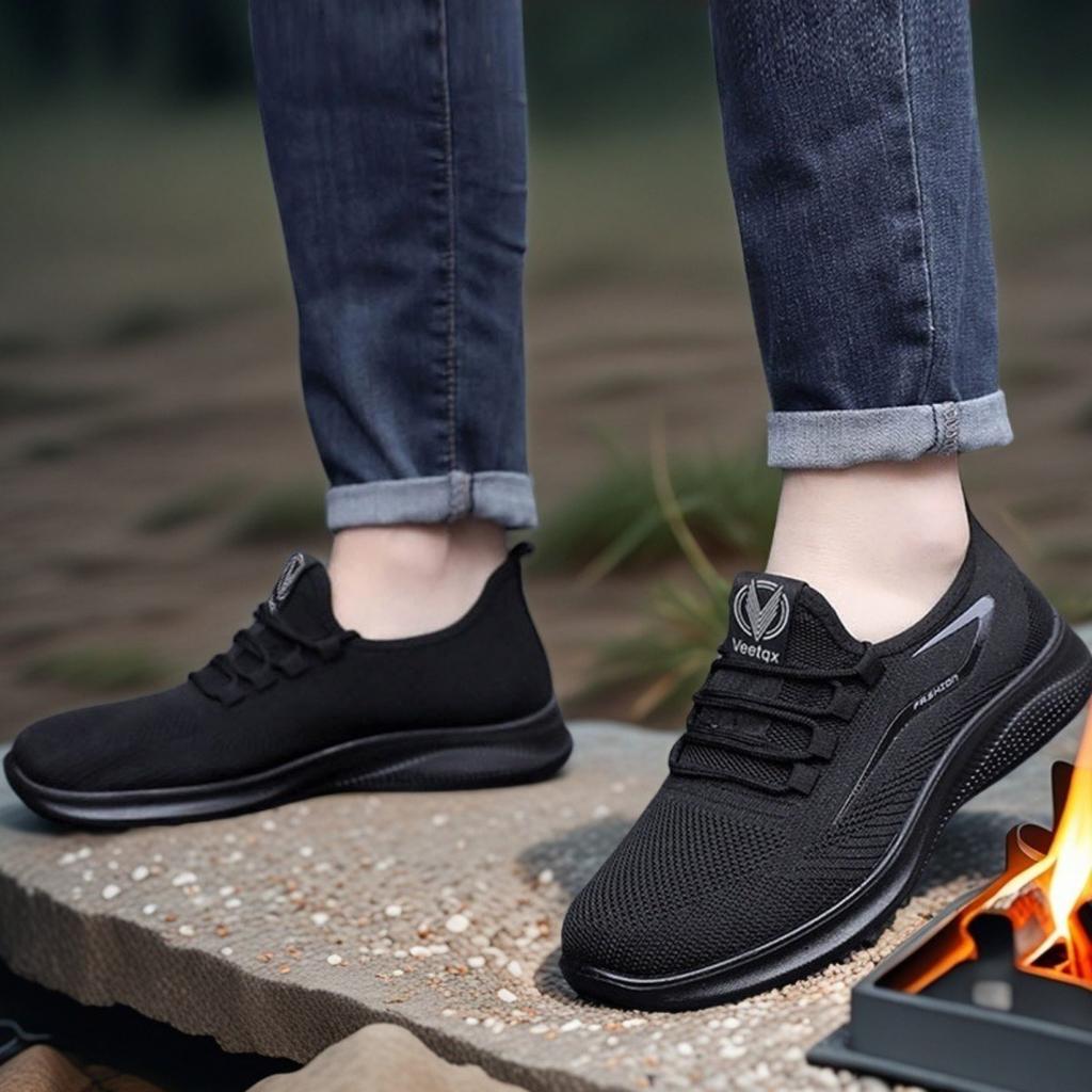 Sportliche Freizeitschuhe für Herren, atmungsaktive Schuhe, Schnürschuhe, leichte, vielseitige Steigbügel-Mesh-Schuhe