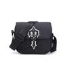 (Schwarz) Postman Unisex Trapstar Tasche Mode Umhängetasche Oxfordstoff Hip Hop Schwarz Quadratisch